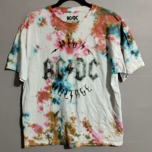AC DC Tshirt Size Medium Men's 26" Long x 18" Wide Approx